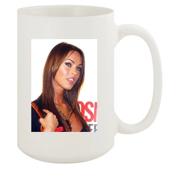 Megan Fox 15oz White Mug