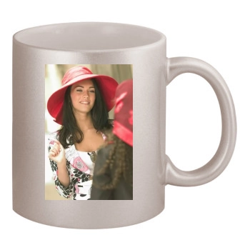 Megan Fox 11oz Metallic Silver Mug