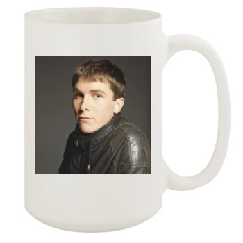 Christian Bale 15oz White Mug