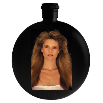 Christie Brinkley Round Flask