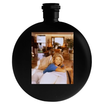 Christie Brinkley Round Flask