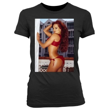 Christy Hemme Women's Junior Cut Crewneck T-Shirt