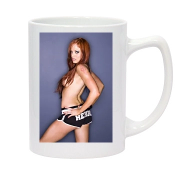 Christy Hemme 14oz White Statesman Mug