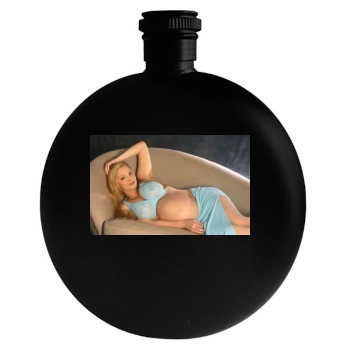 Cindy Margolis Round Flask