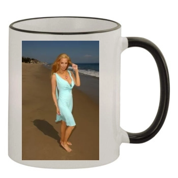 Cindy Margolis 11oz Colored Rim & Handle Mug