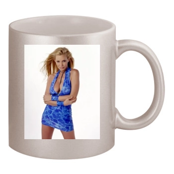 Cindy Margolis 11oz Metallic Silver Mug