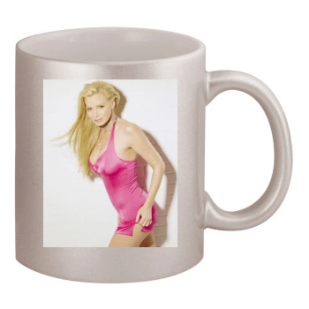 Cindy Margolis 11oz Metallic Silver Mug