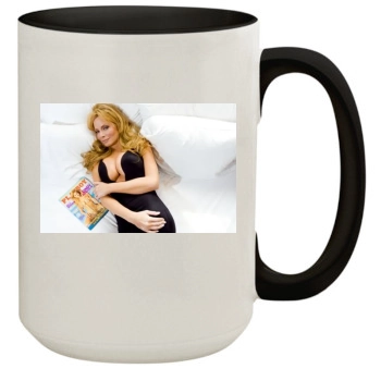 Cindy Margolis 15oz Colored Inner & Handle Mug