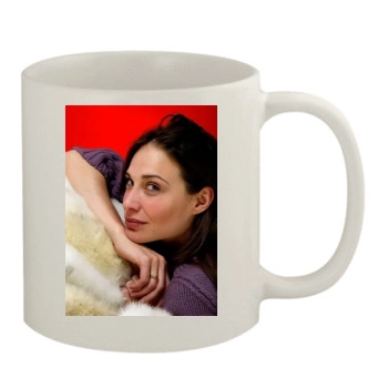 Claire Forlani 11oz White Mug