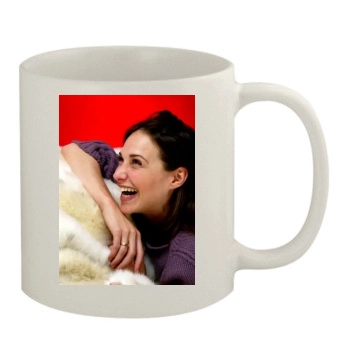 Claire Forlani 11oz White Mug