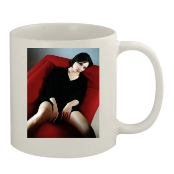 Claire Forlani 11oz White Mug