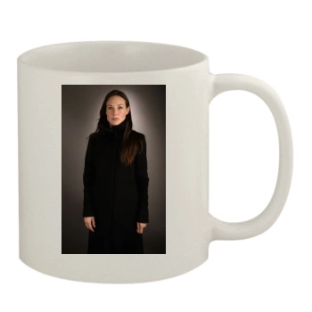 Claire Forlani 11oz White Mug