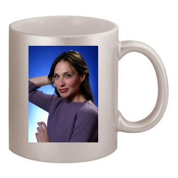 Claire Forlani 11oz Metallic Silver Mug