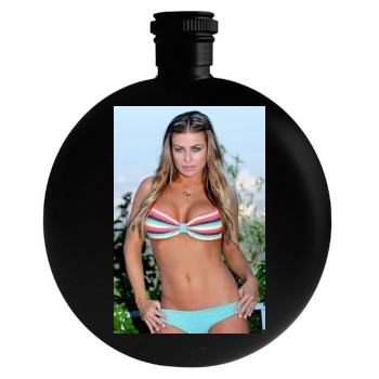 Carmen Electra Round Flask