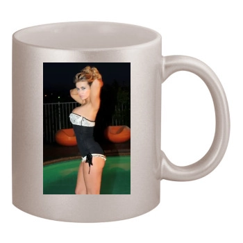 Carmen Electra 11oz Metallic Silver Mug