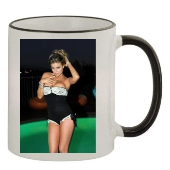 Carmen Electra 11oz Colored Rim & Handle Mug