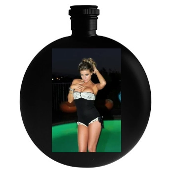 Carmen Electra Round Flask