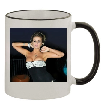 Carmen Electra 11oz Colored Rim & Handle Mug