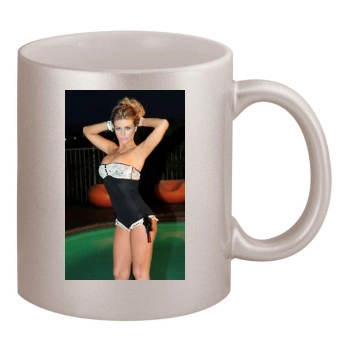 Carmen Electra 11oz Metallic Silver Mug