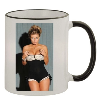 Carmen Electra 11oz Colored Rim & Handle Mug