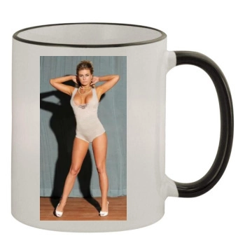 Carmen Electra 11oz Colored Rim & Handle Mug