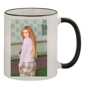 Carmen Electra 11oz Colored Rim & Handle Mug