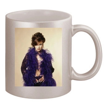 Carmen Electra 11oz Metallic Silver Mug