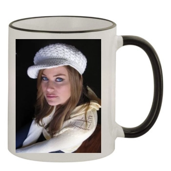 Carmen Electra 11oz Colored Rim & Handle Mug