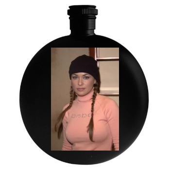 Carmen Electra Round Flask