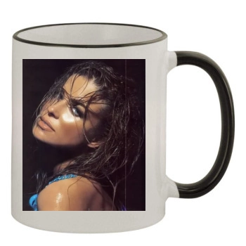 Carmen Electra 11oz Colored Rim & Handle Mug