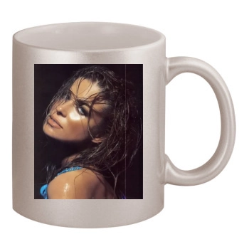 Carmen Electra 11oz Metallic Silver Mug