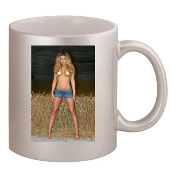 Carmen Electra 11oz Metallic Silver Mug