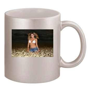 Carmen Electra 11oz Metallic Silver Mug