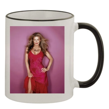 Carmen Electra 11oz Colored Rim & Handle Mug