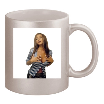 Carmen Electra 11oz Metallic Silver Mug