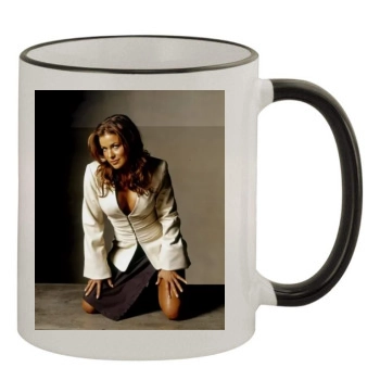 Carmen Electra 11oz Colored Rim & Handle Mug