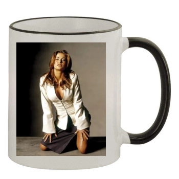 Carmen Electra 11oz Colored Rim & Handle Mug