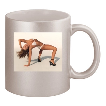 Carmen Electra 11oz Metallic Silver Mug