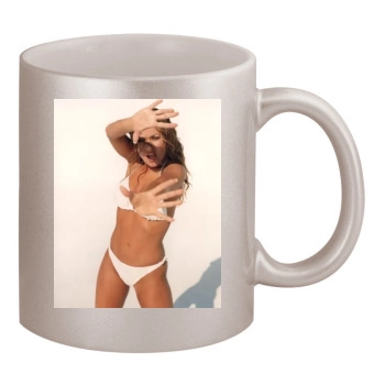 Carmen Electra 11oz Metallic Silver Mug