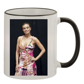 Carmen Electra 11oz Colored Rim & Handle Mug