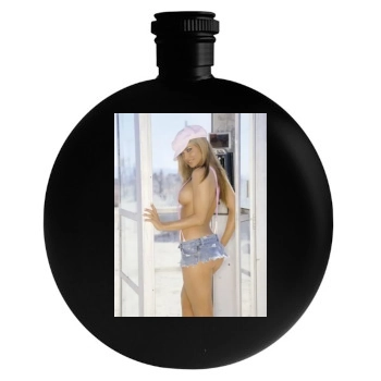 Carmen Electra Round Flask