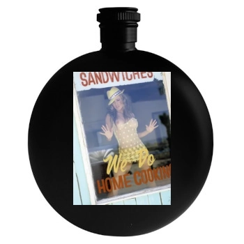 Carmen Electra Round Flask