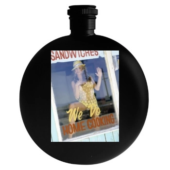 Carmen Electra Round Flask