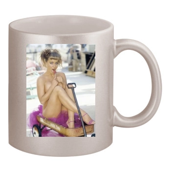 Carmen Electra 11oz Metallic Silver Mug