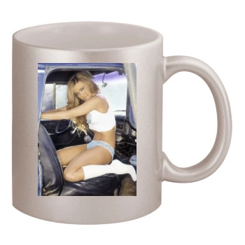 Carmen Electra 11oz Metallic Silver Mug