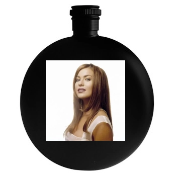 Carmen Electra Round Flask