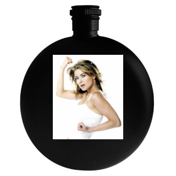 Carmen Electra Round Flask