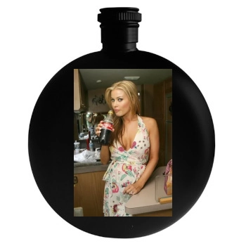 Carmen Electra Round Flask