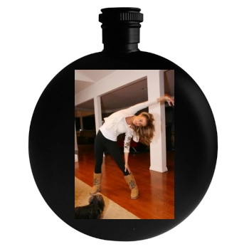 Carmen Electra Round Flask