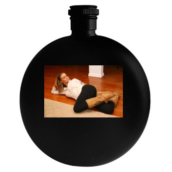 Carmen Electra Round Flask